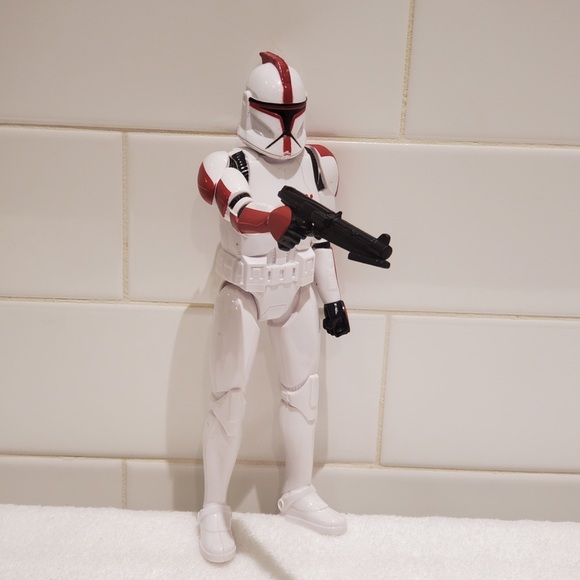 HASBRO Clone Wars Storm Trooper with Gun - Picture 1 of 6